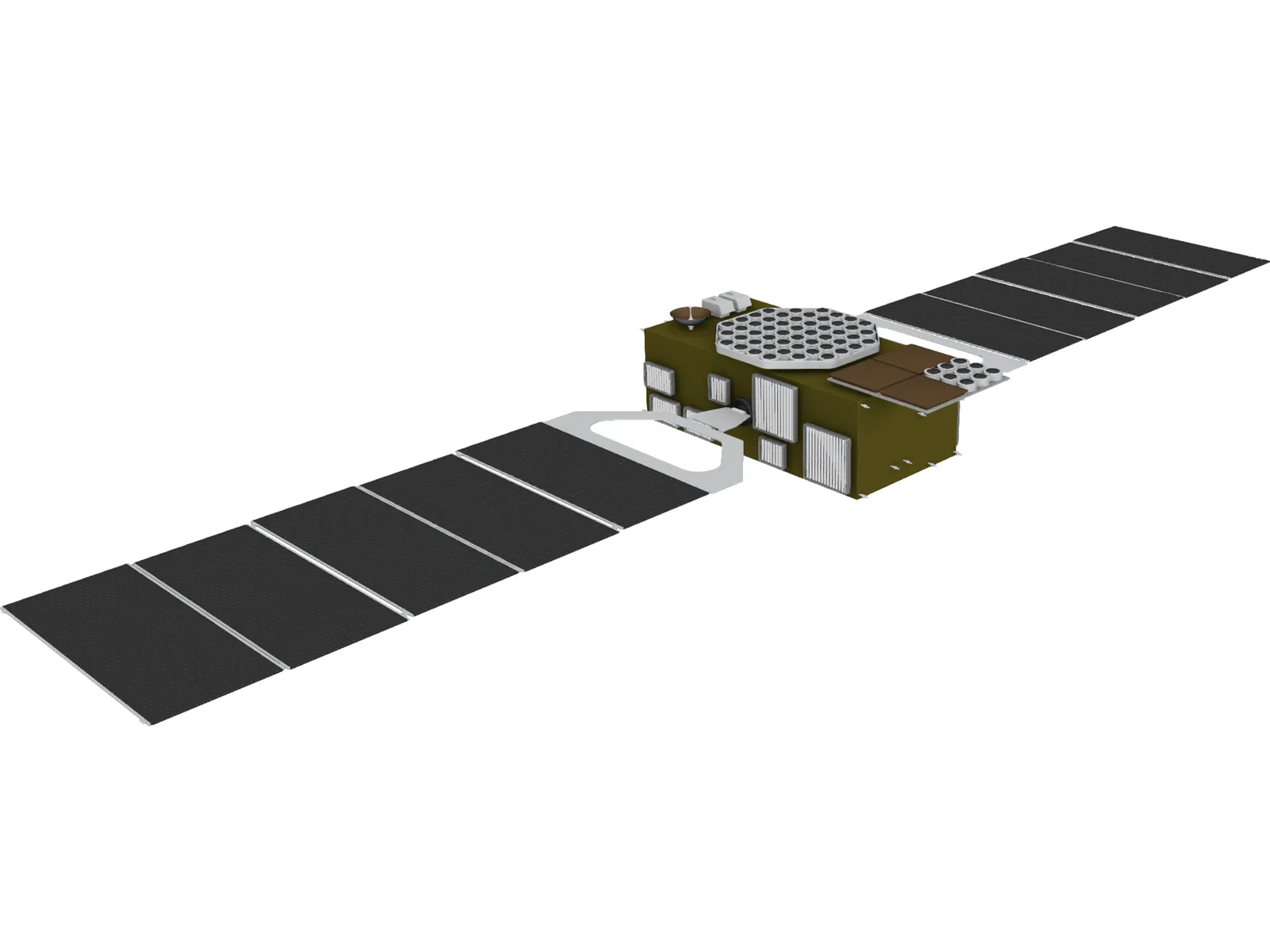 Galileo II 3D Model main preview