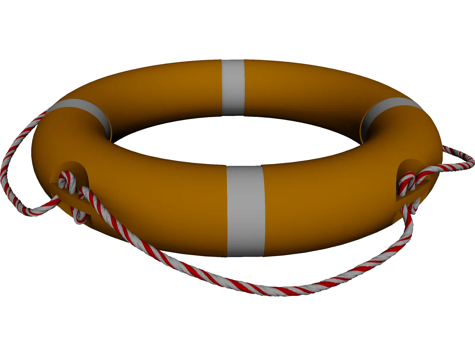 Life Belt 3D Model main preview