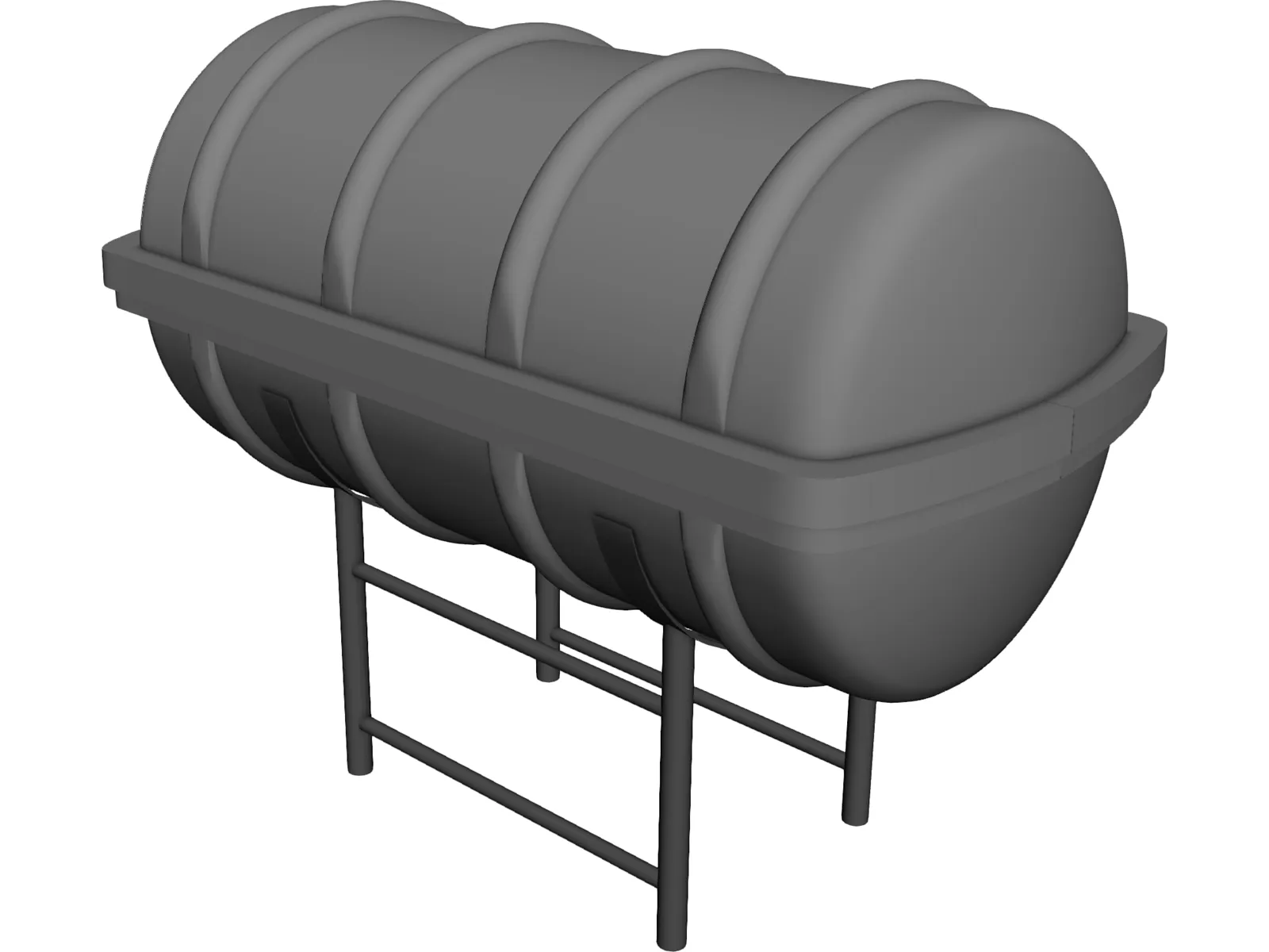 Life Raft 3D Model main preview