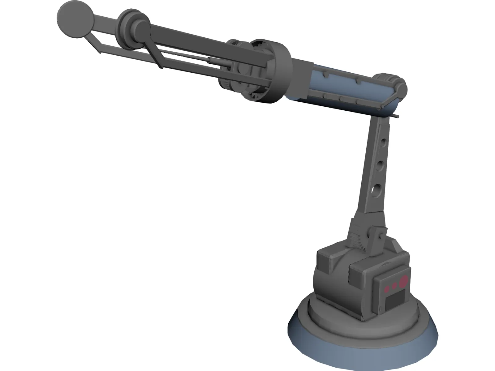 Robot Arm 3D Model main preview