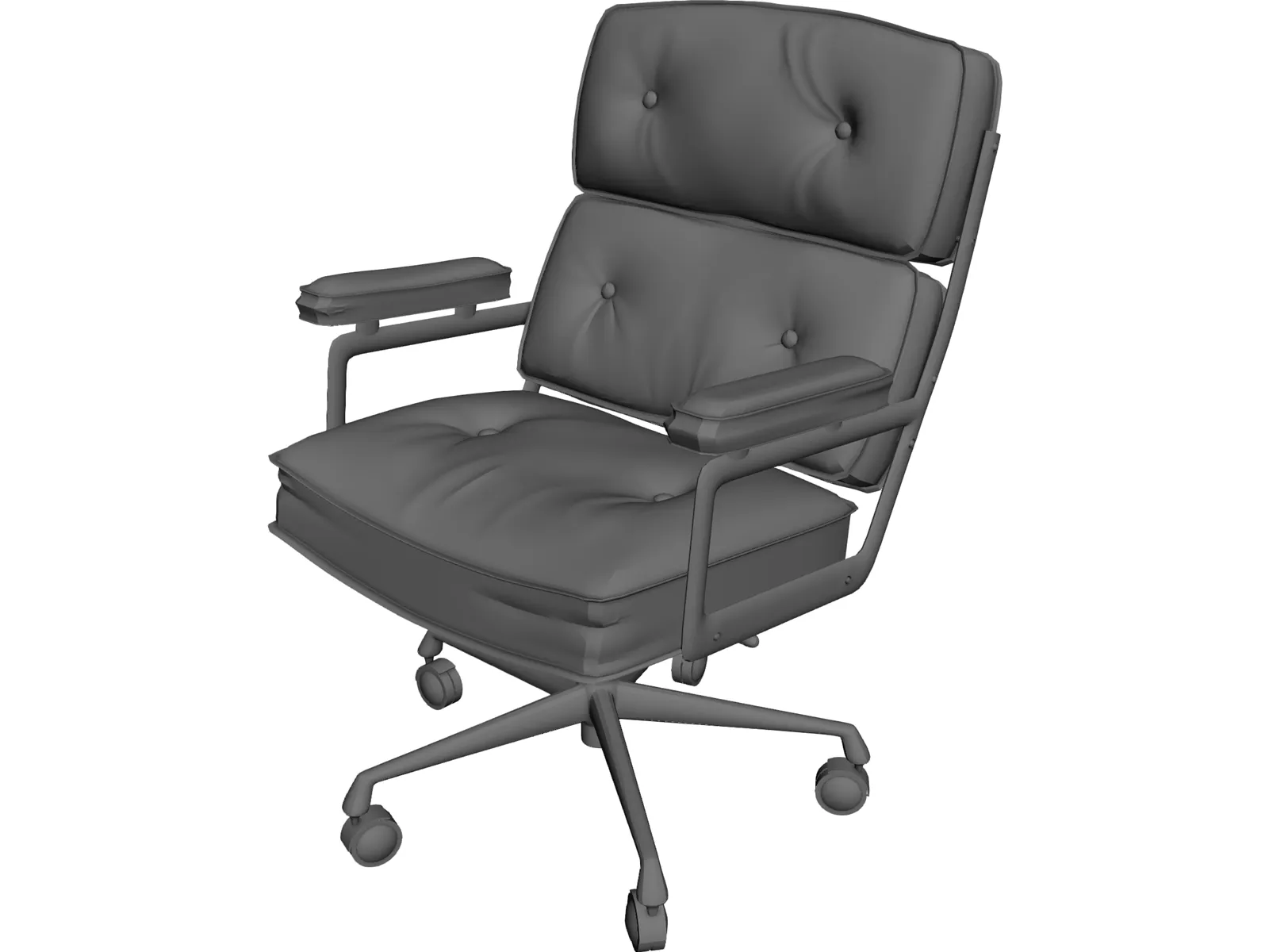Armchair 3D Model main preview