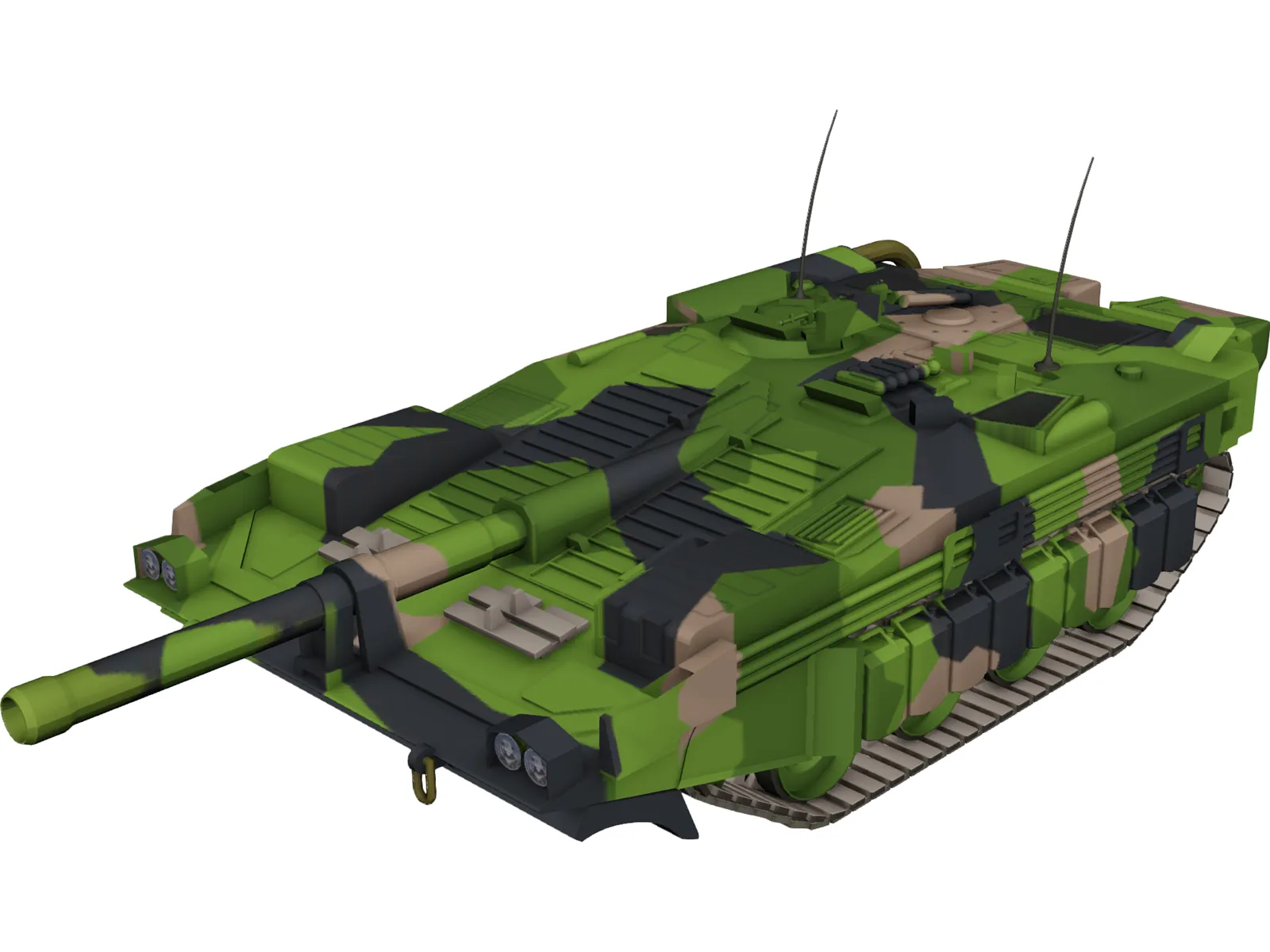 STRV 103C 3D Model main preview