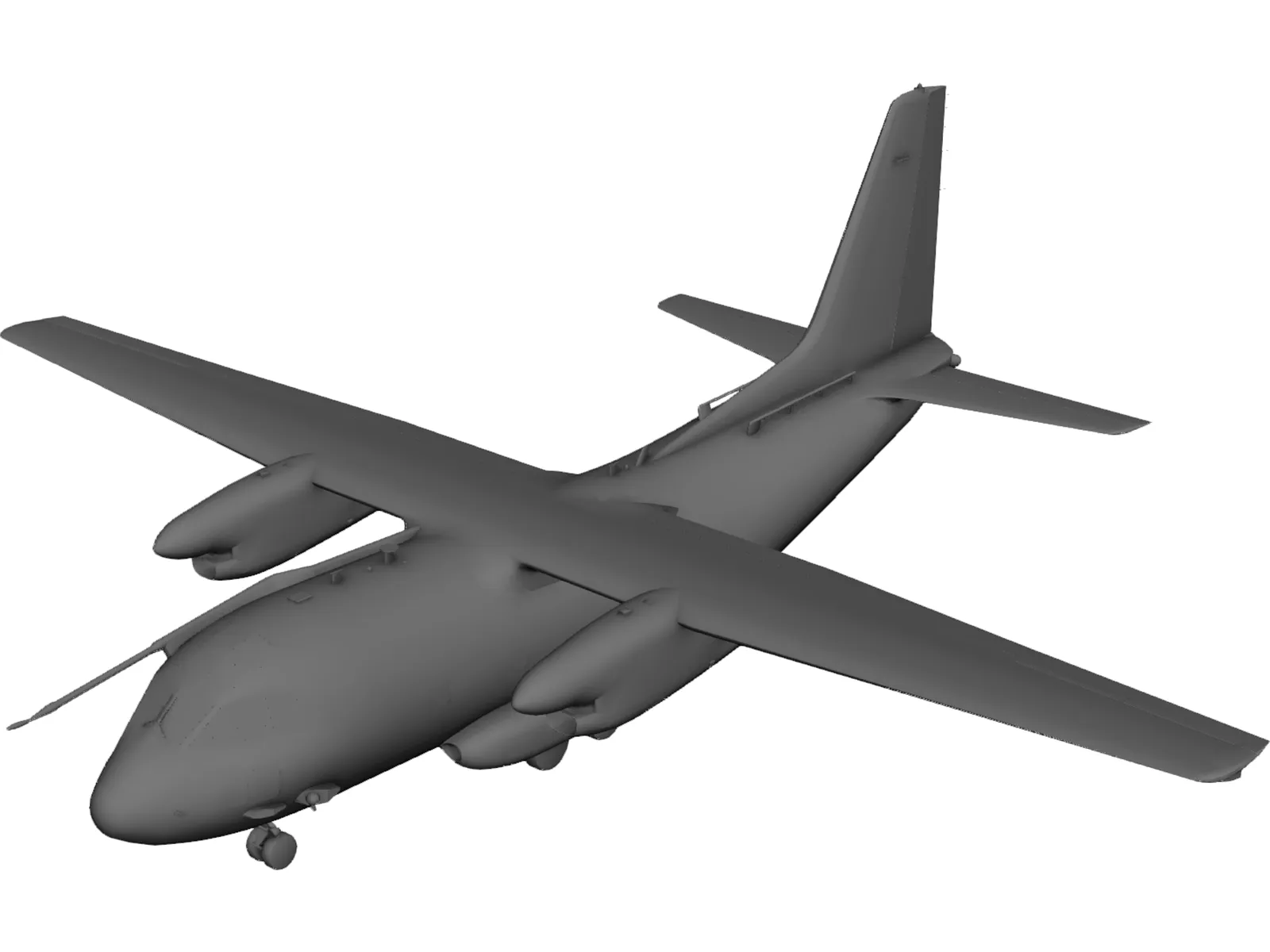 C-27J Spartan 3D Model main preview