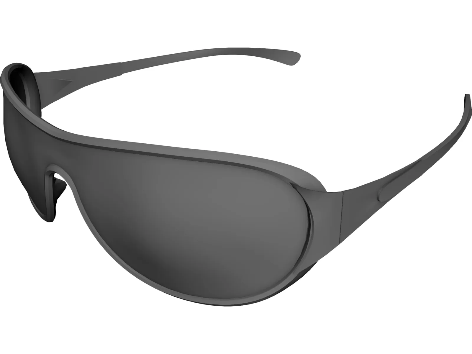 Sunglasses 3D Model main preview