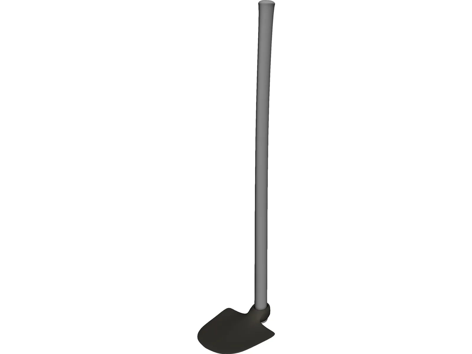 Farm Hoe 3D Model main preview