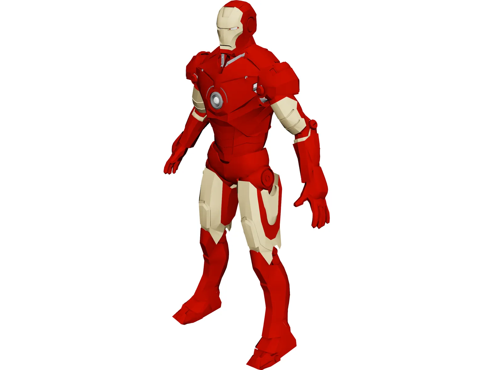 Ironman 3D Model main preview