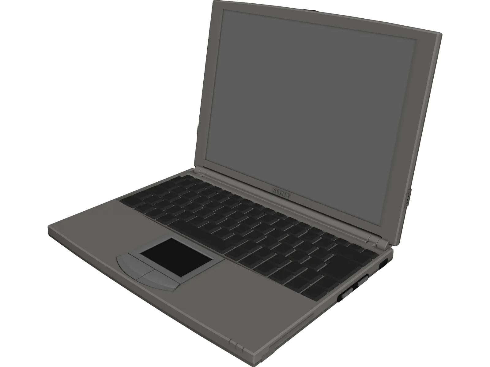 Laptop Sony 3D Model main preview