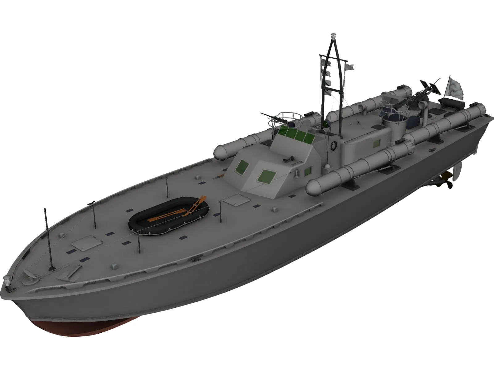 PT 109 3D Model main preview