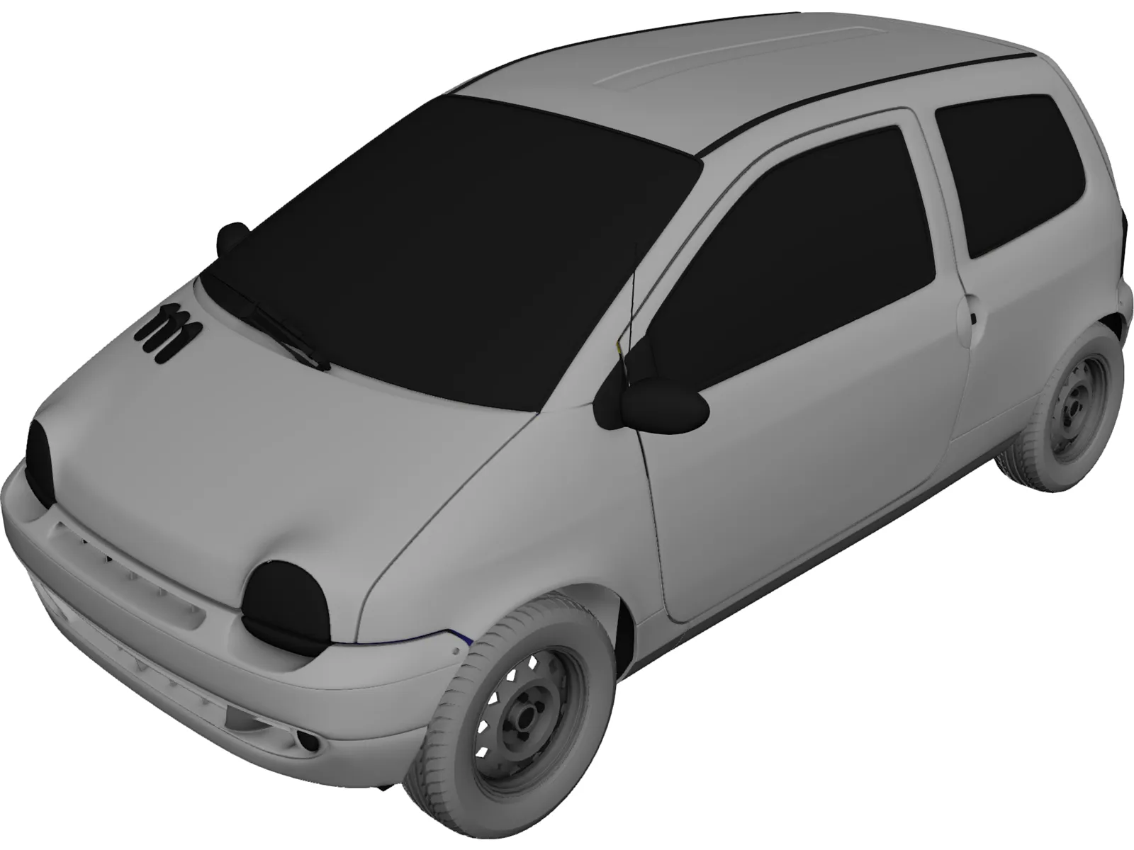 Renault Twingo (1993) 3D Model main preview