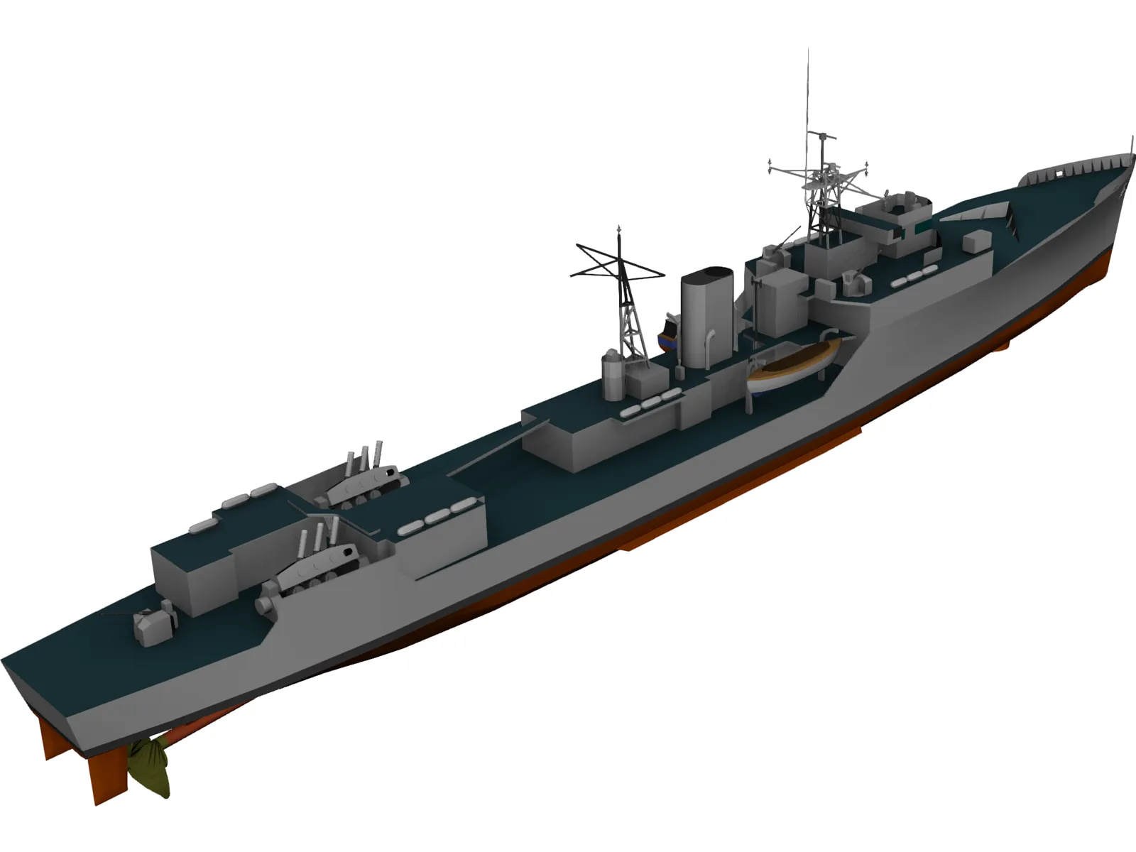 Blackwood 3D Model main preview