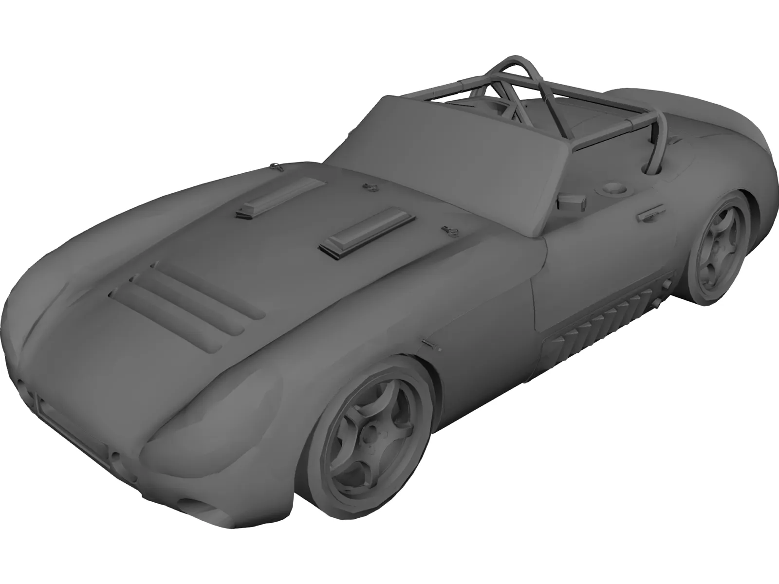 TVR Tuscan 3D Model main preview
