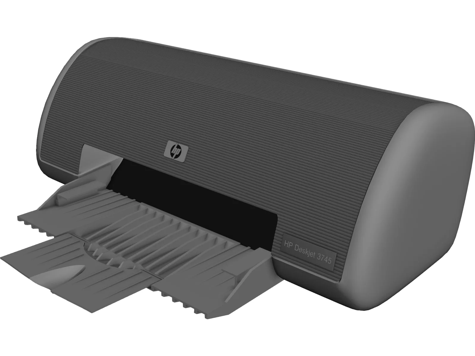 Hewlett-Packard DeskJet 3745 Printer 3D Model main preview