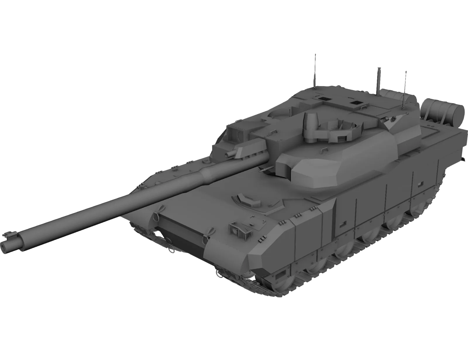 Leclerc 3D Model main preview