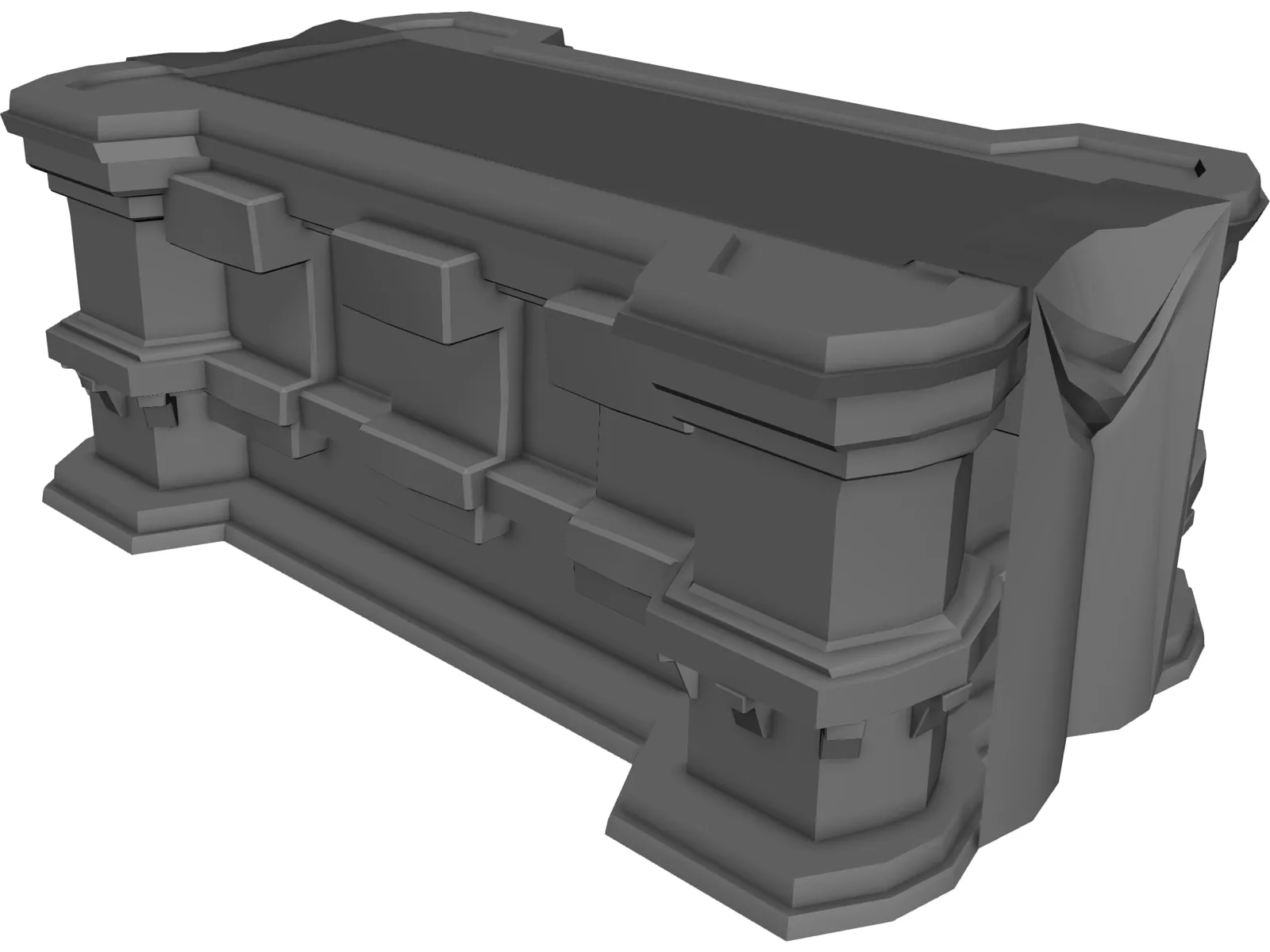 Altar 3D Model main preview