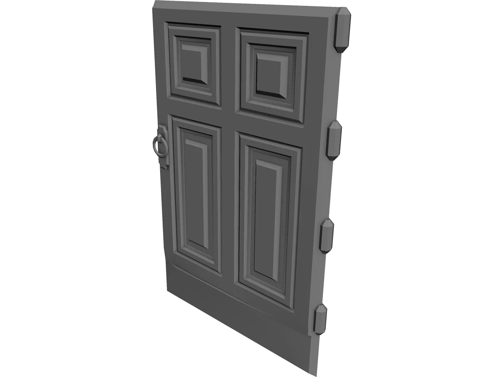 Door 3D Model main preview