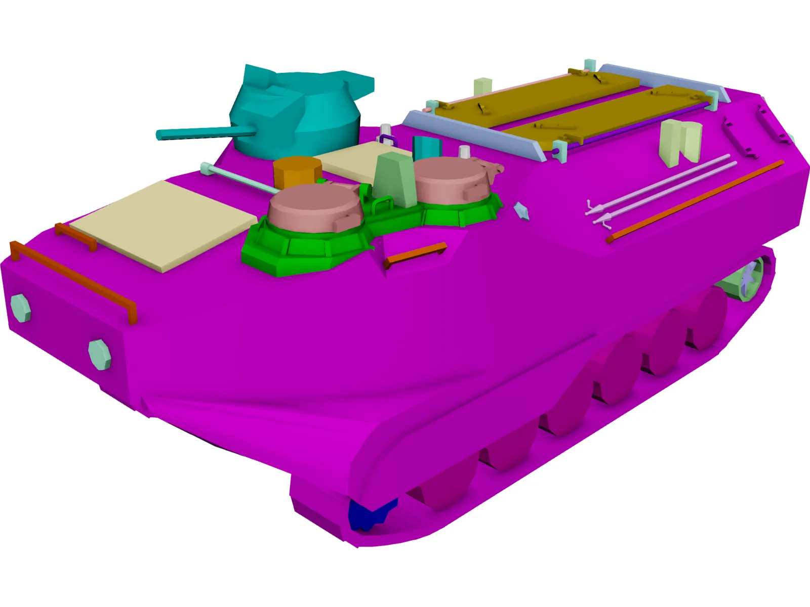 LVPT7 3D Model main preview