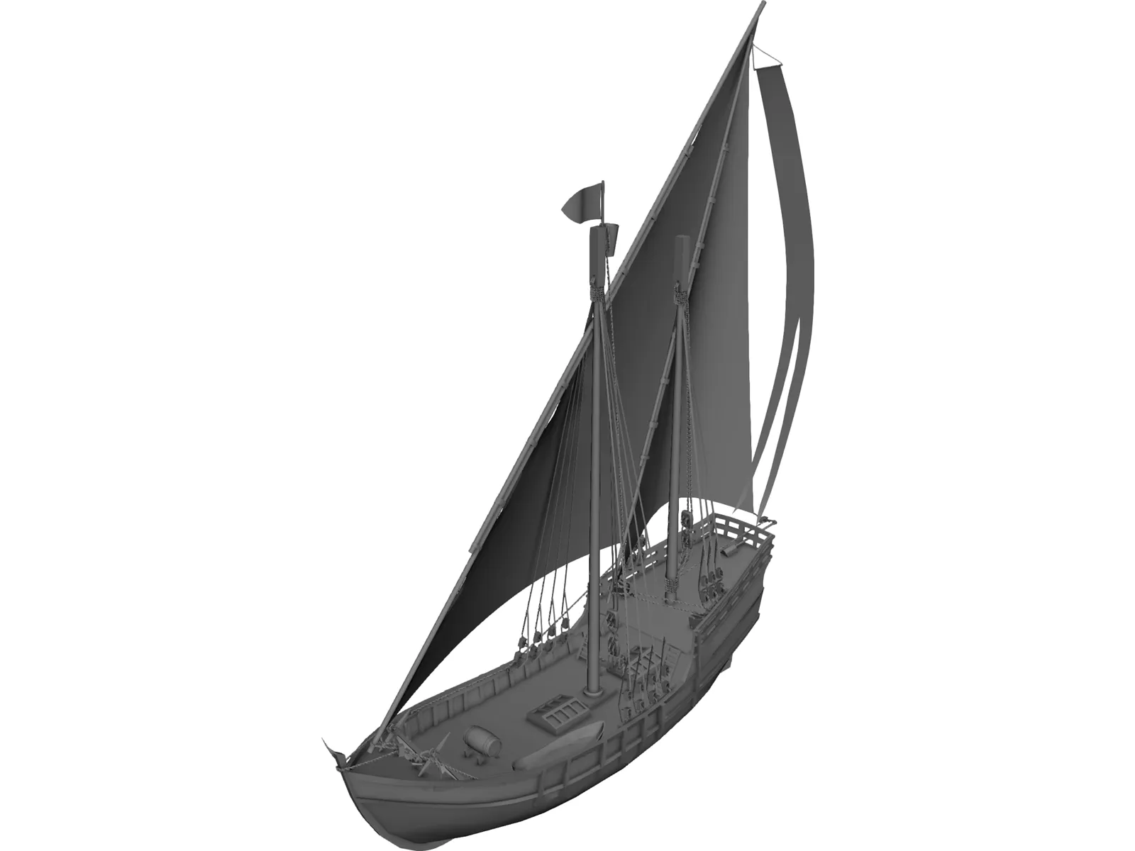 Niqa 3D Model main preview