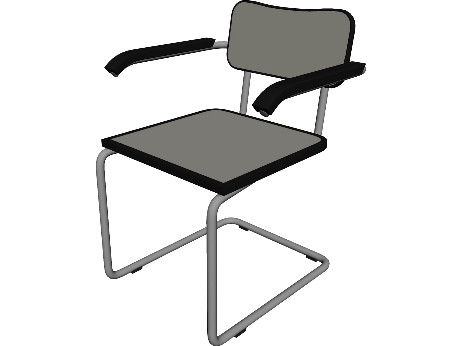 Chair Office 3D Model main preview