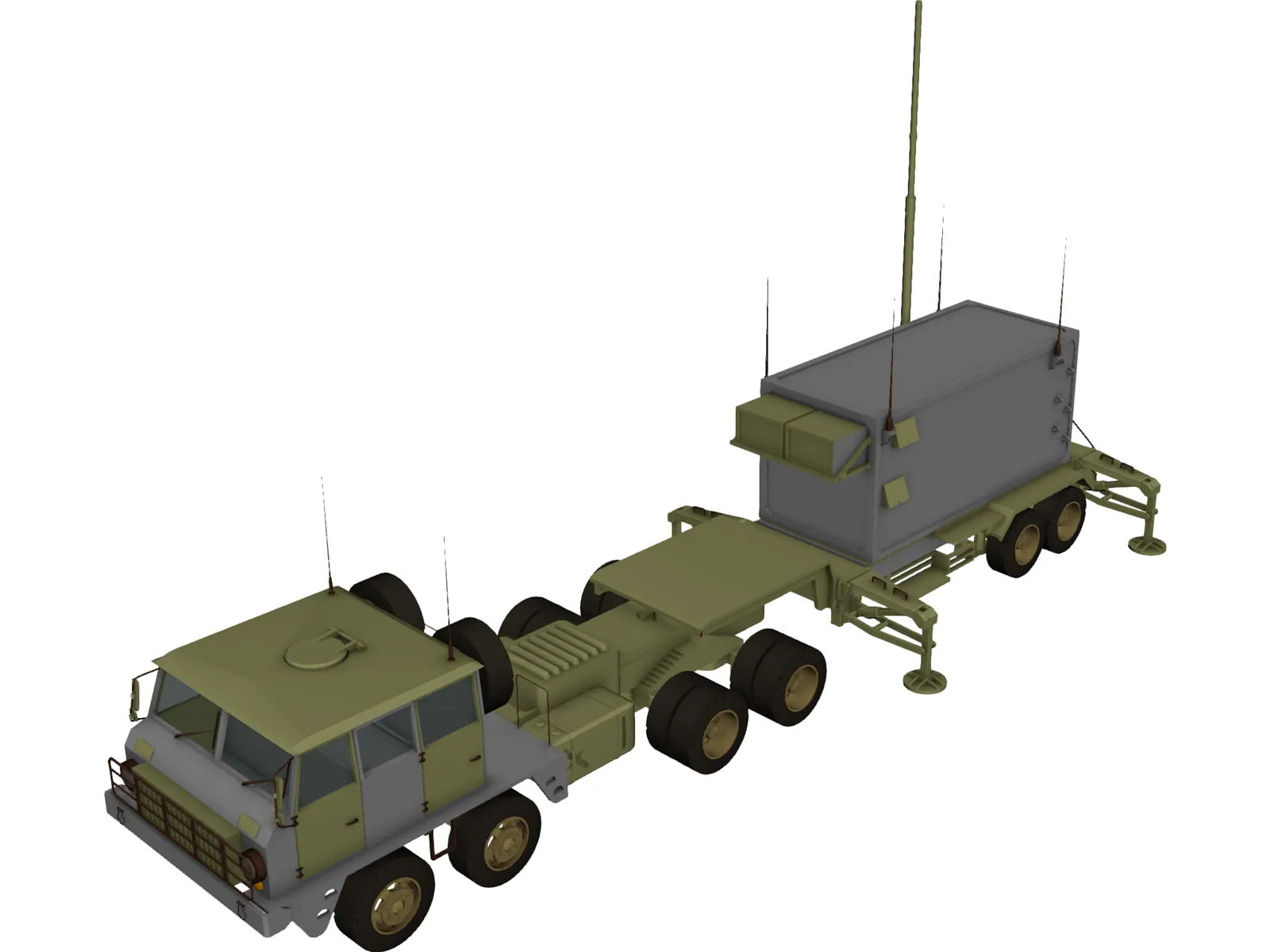 Patriot Control 3D Model main preview