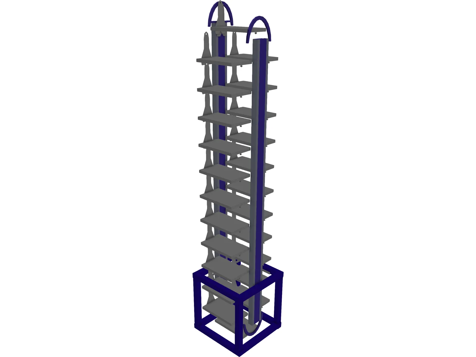 Tower 3D Model main preview