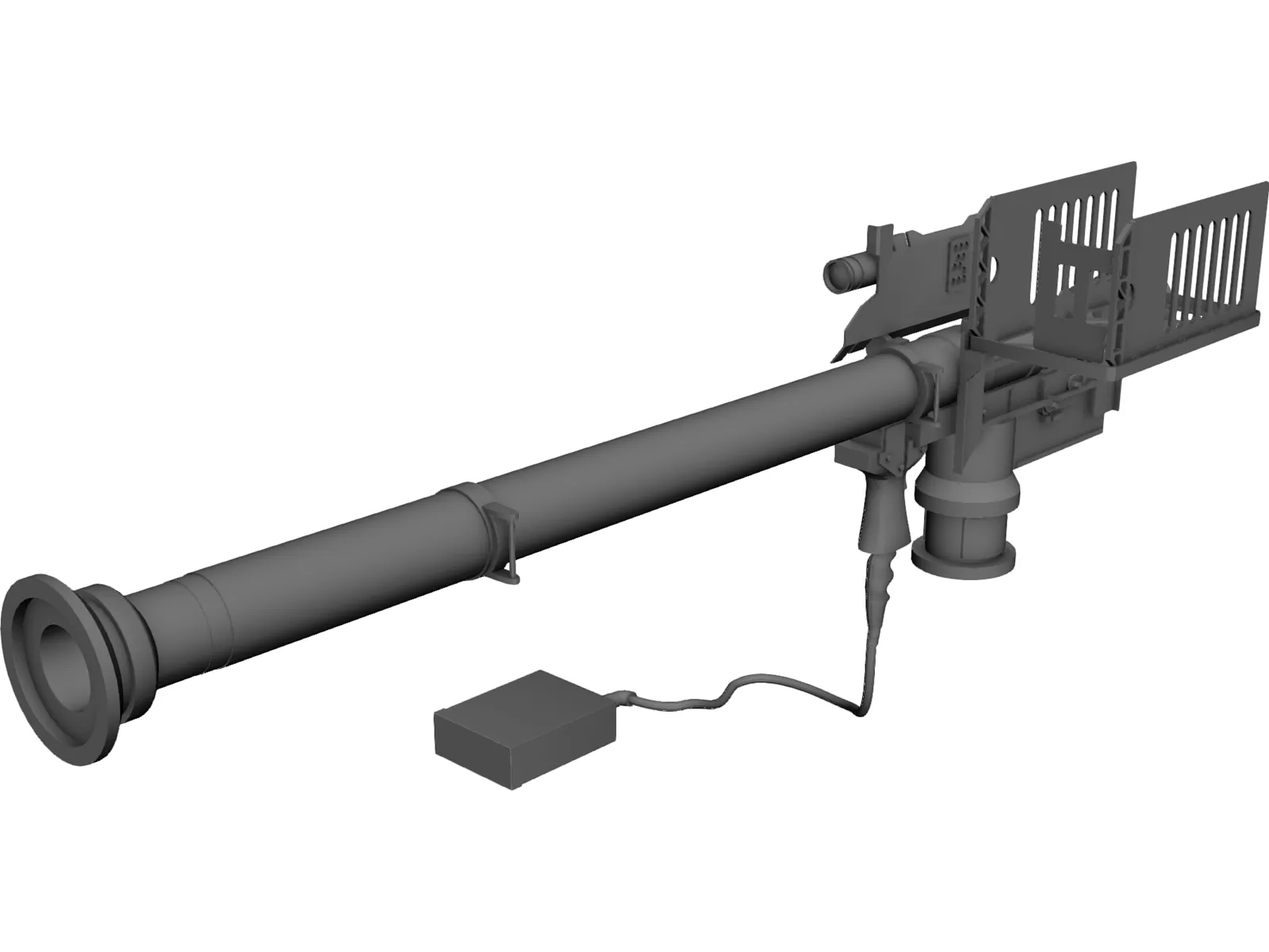 Stinger Launcher 3D Model main preview