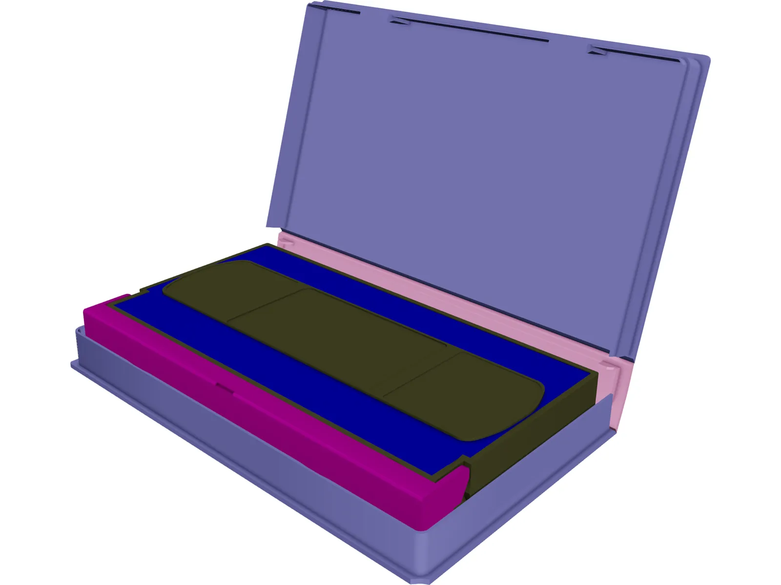VHS Videotape 3D Model main preview