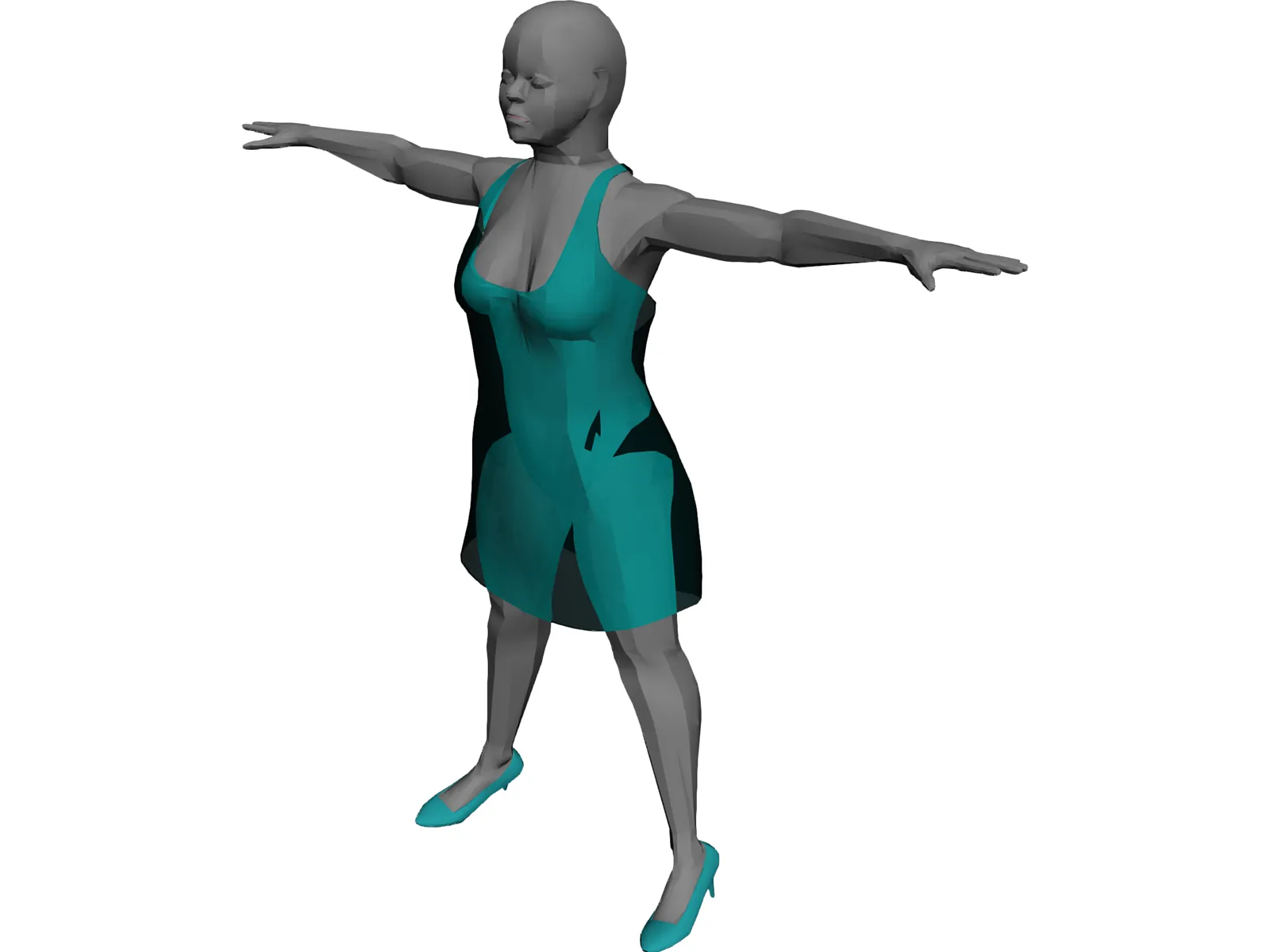 Woman 3D Model main preview