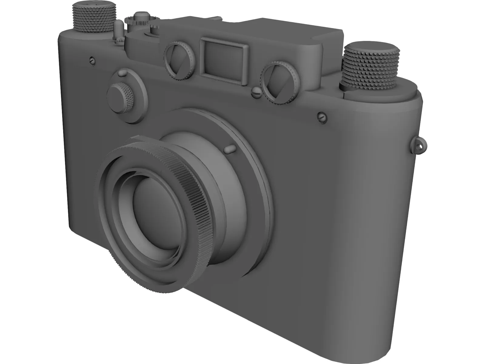 Camera 3D Model main preview