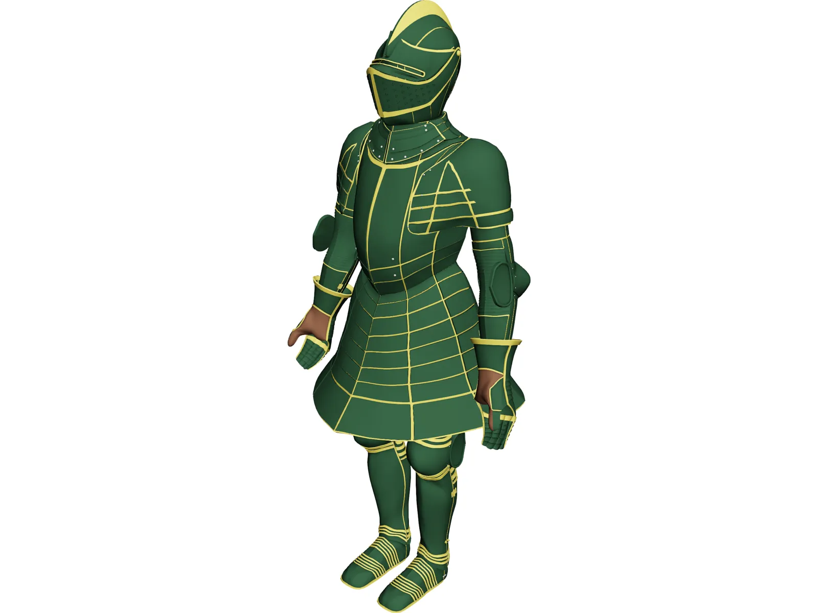Armored Archduke Ferdinand II 3D Model main preview