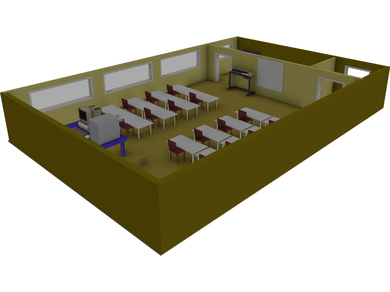 Class 3D Model main preview