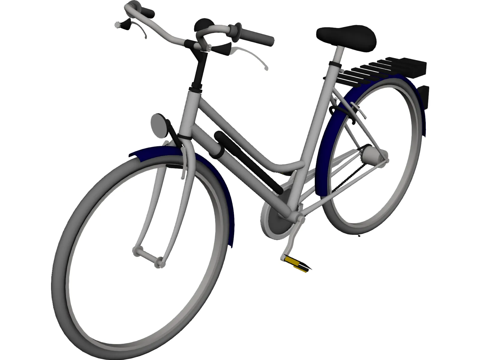 Bicycle 3D Model main preview