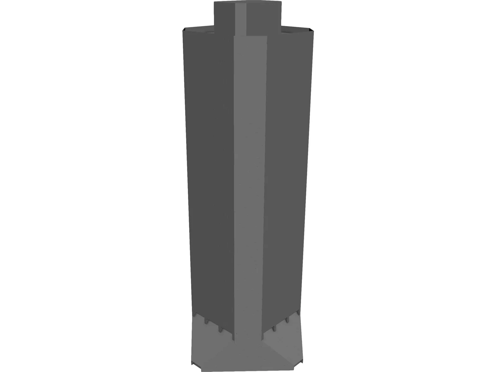 Continental Center 3D Model main preview
