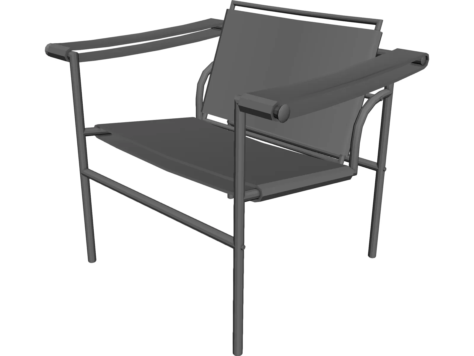 Chair 3D Model main preview