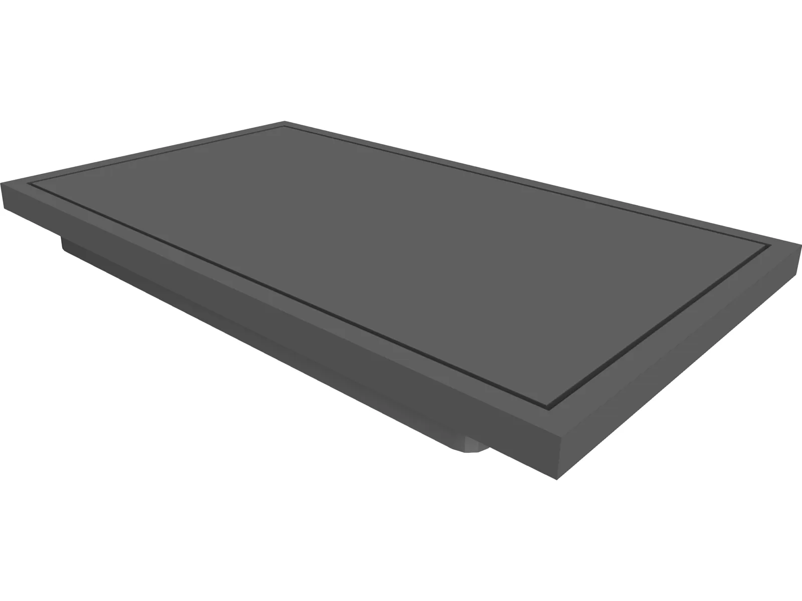 Plasma TV 3D Model main preview