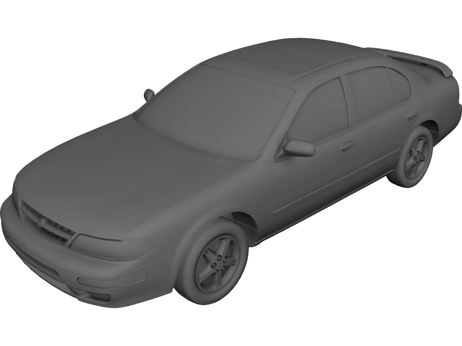 Nissan Maxima (1997) 3D Model main preview