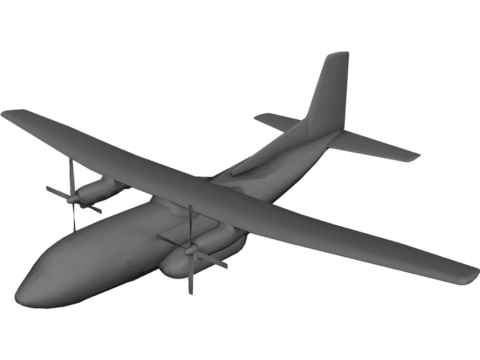 C-160 Transall 3D Model main preview