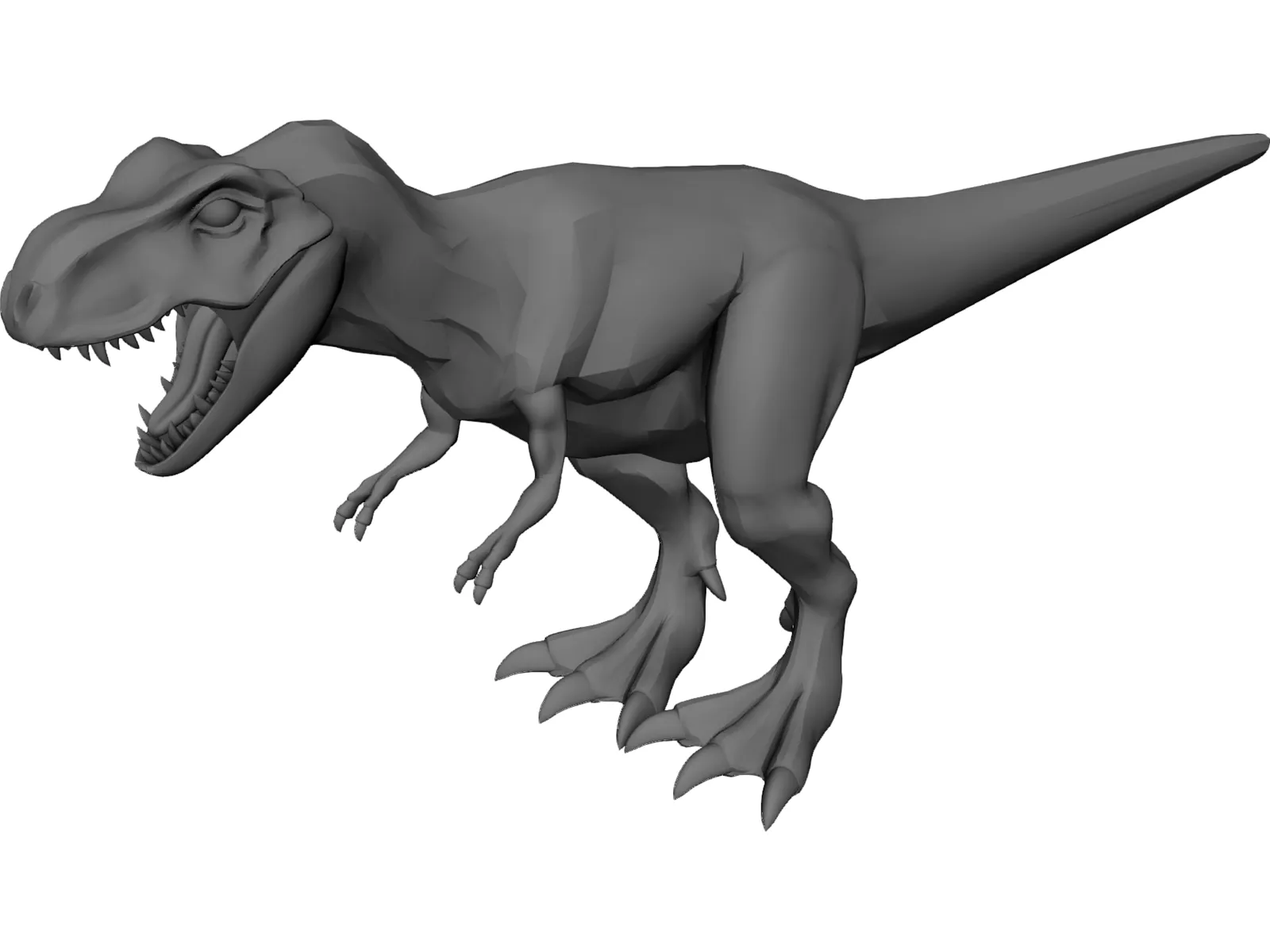 Tyrannosaurus Rex 3D Model main preview