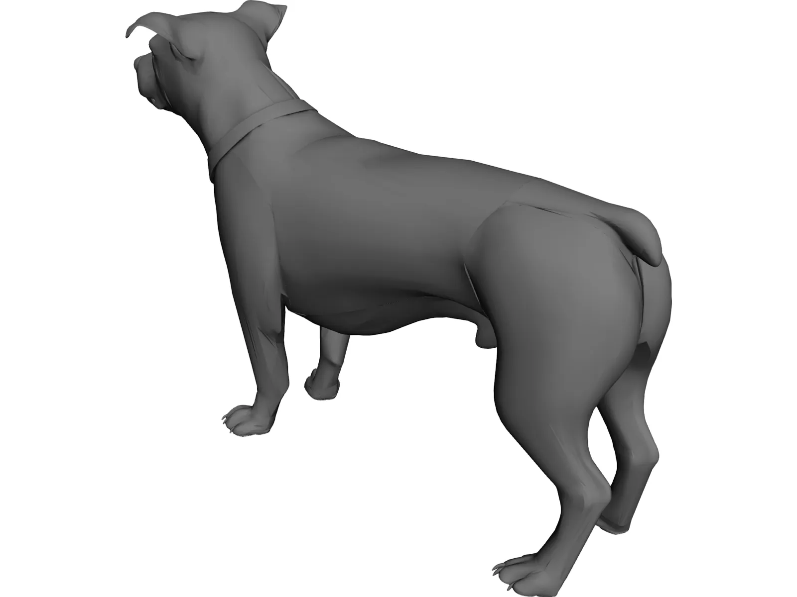 Dog 3D Model main preview