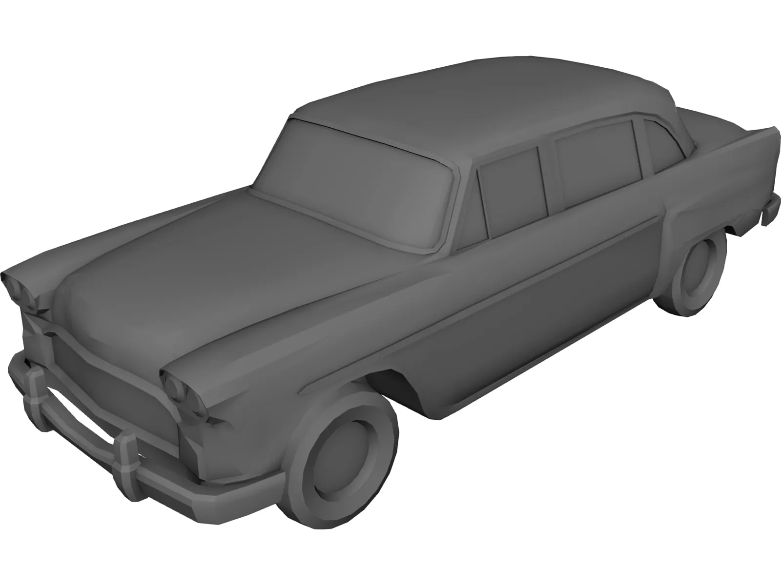 Checker Marathon (1972) 3D Model main preview