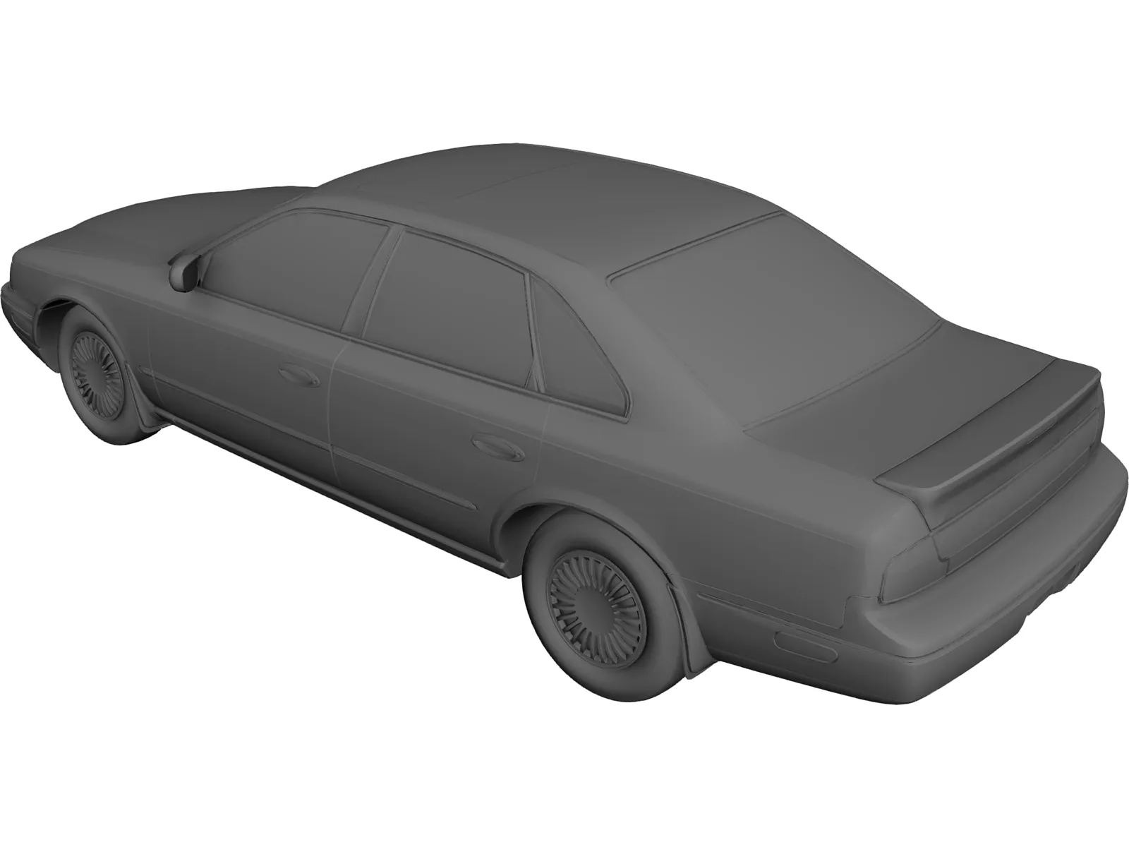 Infiniti Q45 (1994) 3D Model main preview