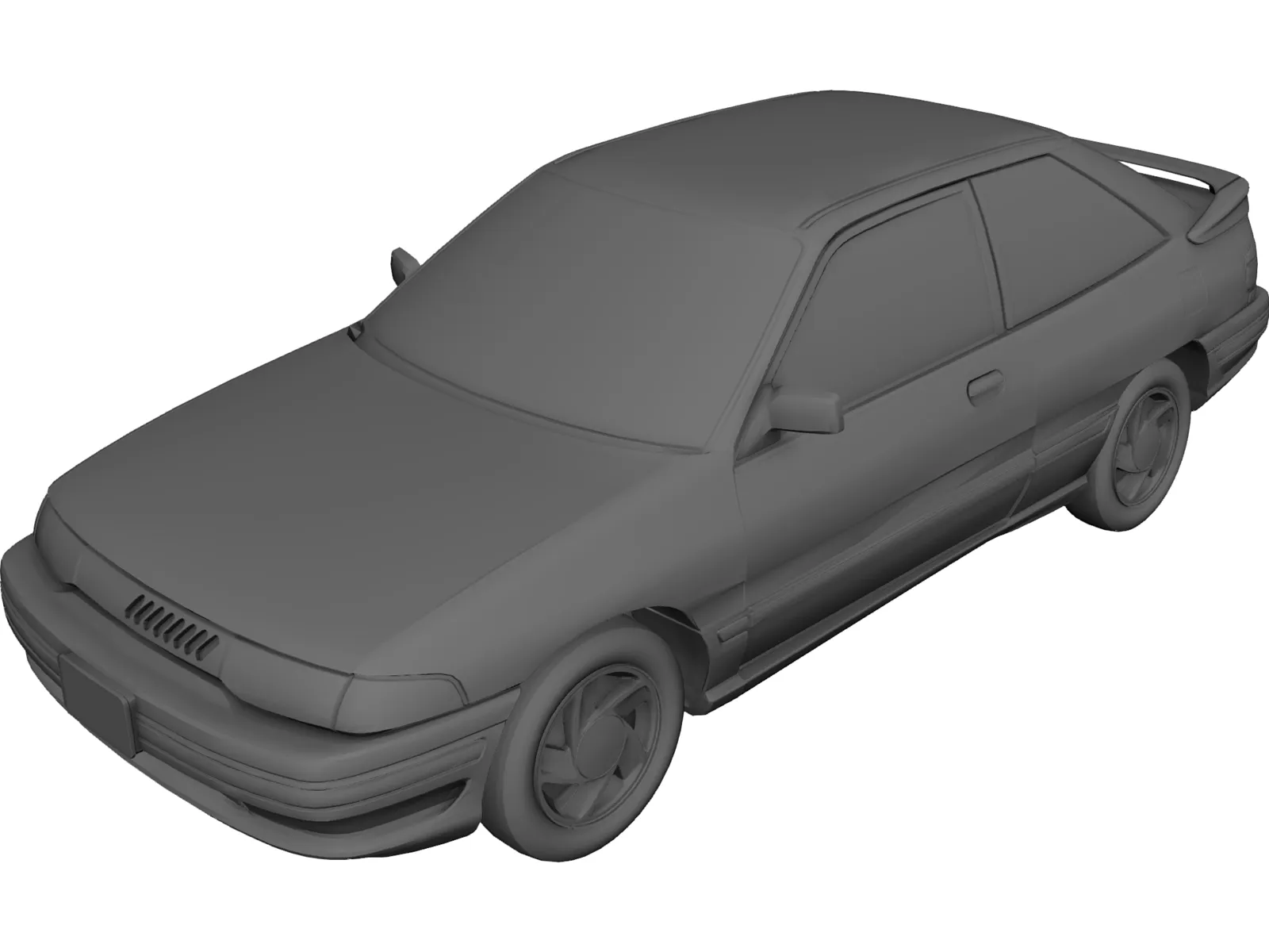 Ford Escort (1997) 3D Model main preview