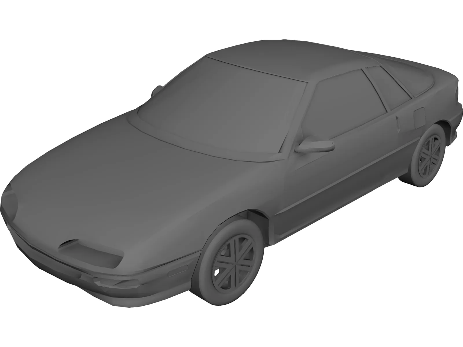 Isuzu Geo Storm (1993) 3D Model main preview