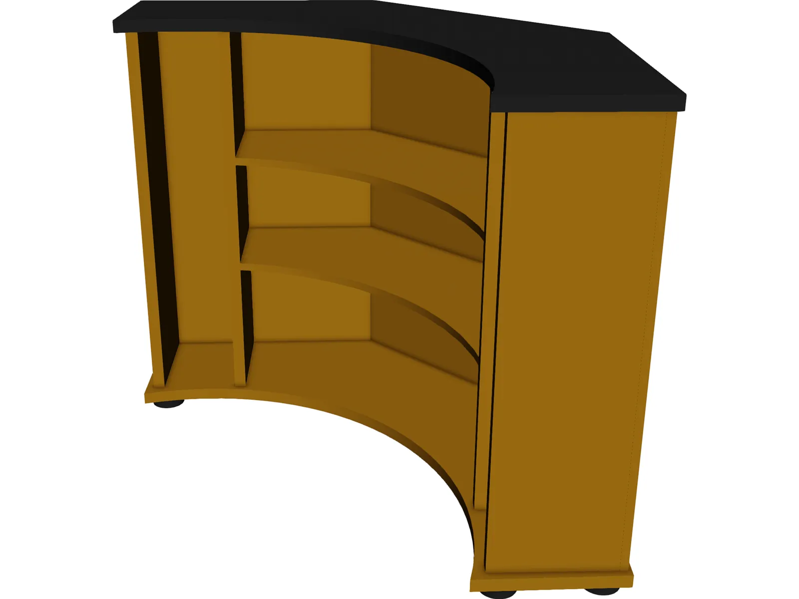 Counter 3D Model main preview