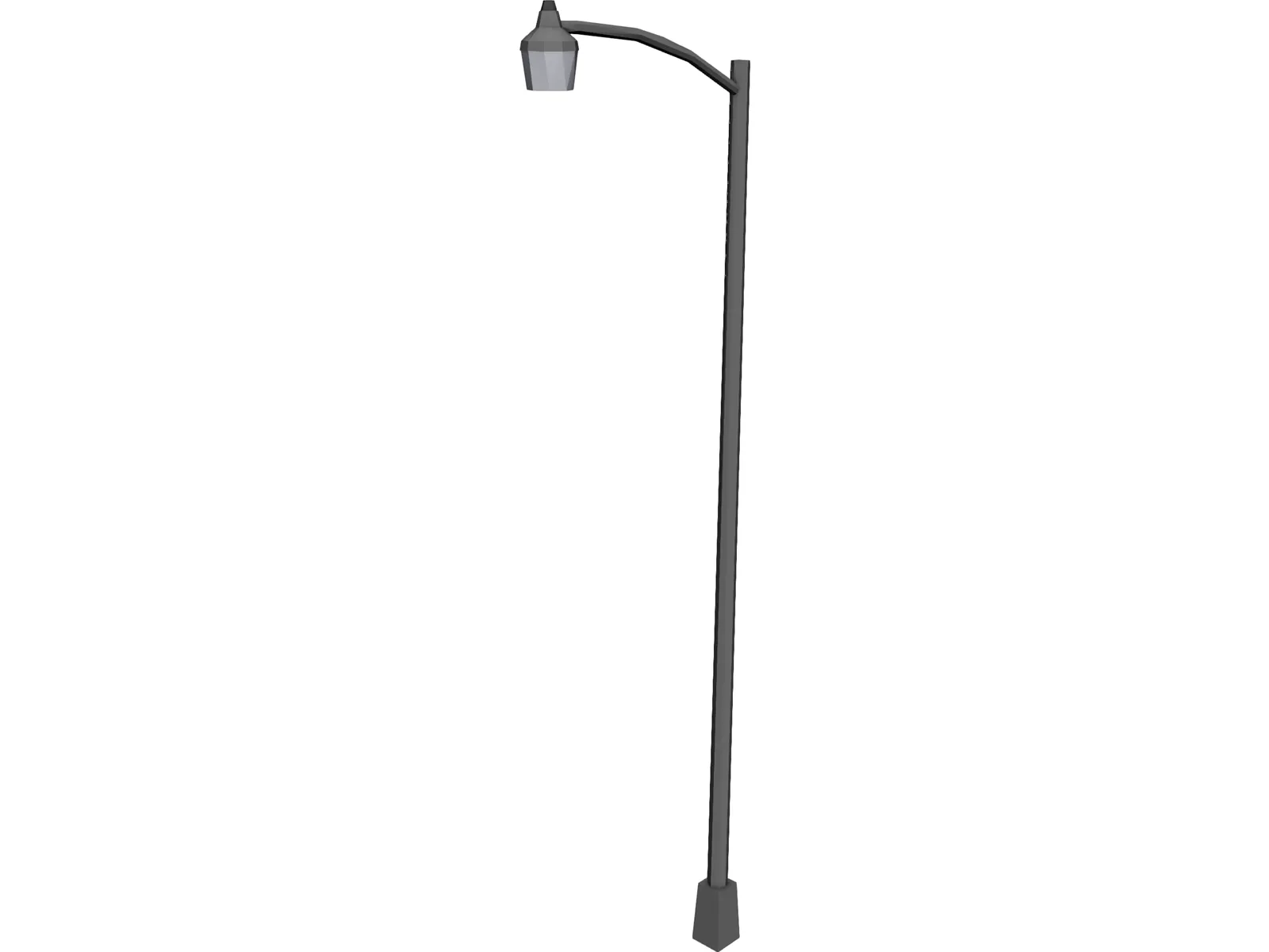 Street Light 3D Model main preview