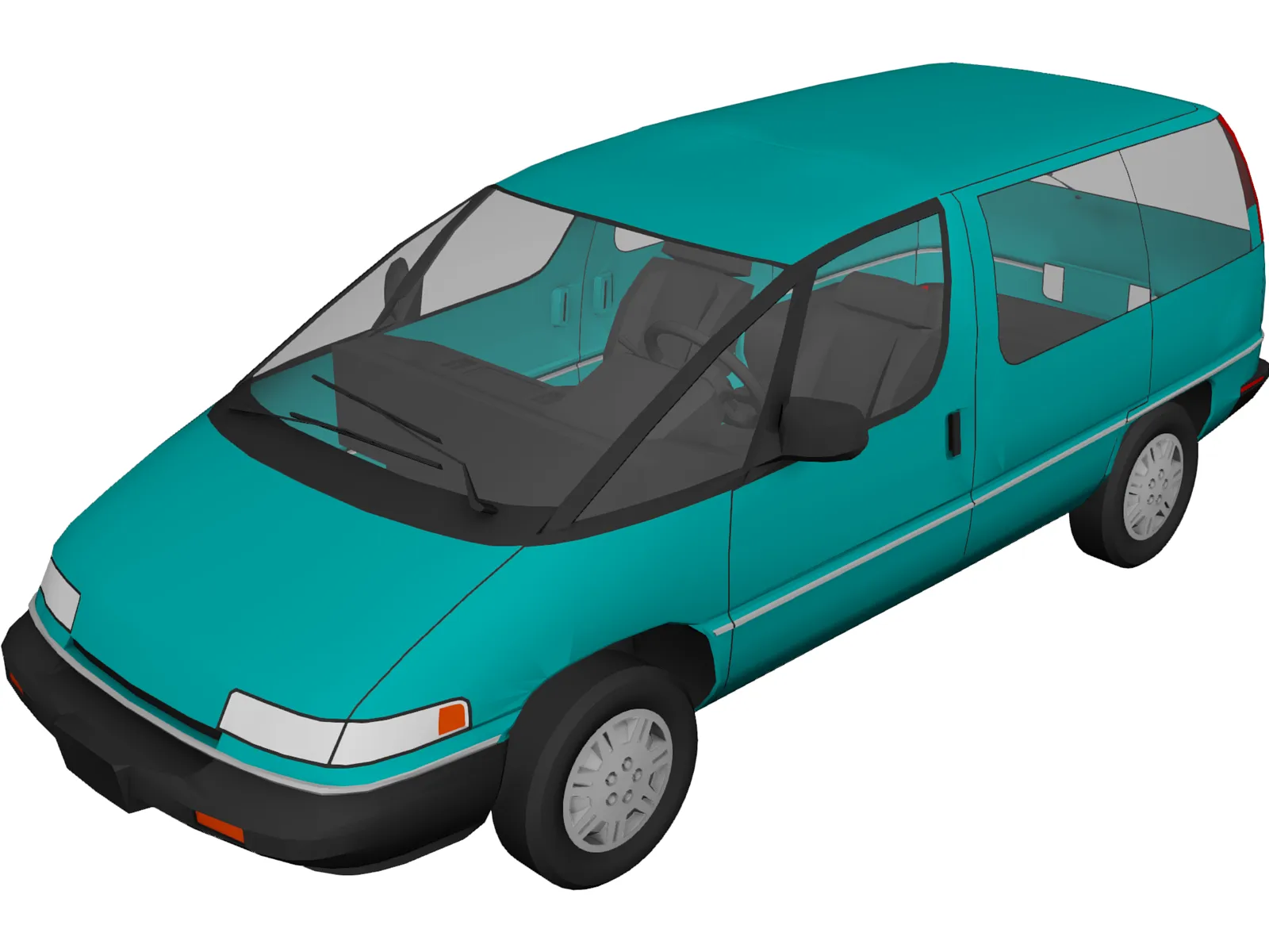 Chevrolet Lumina (1992) 3D Model main preview