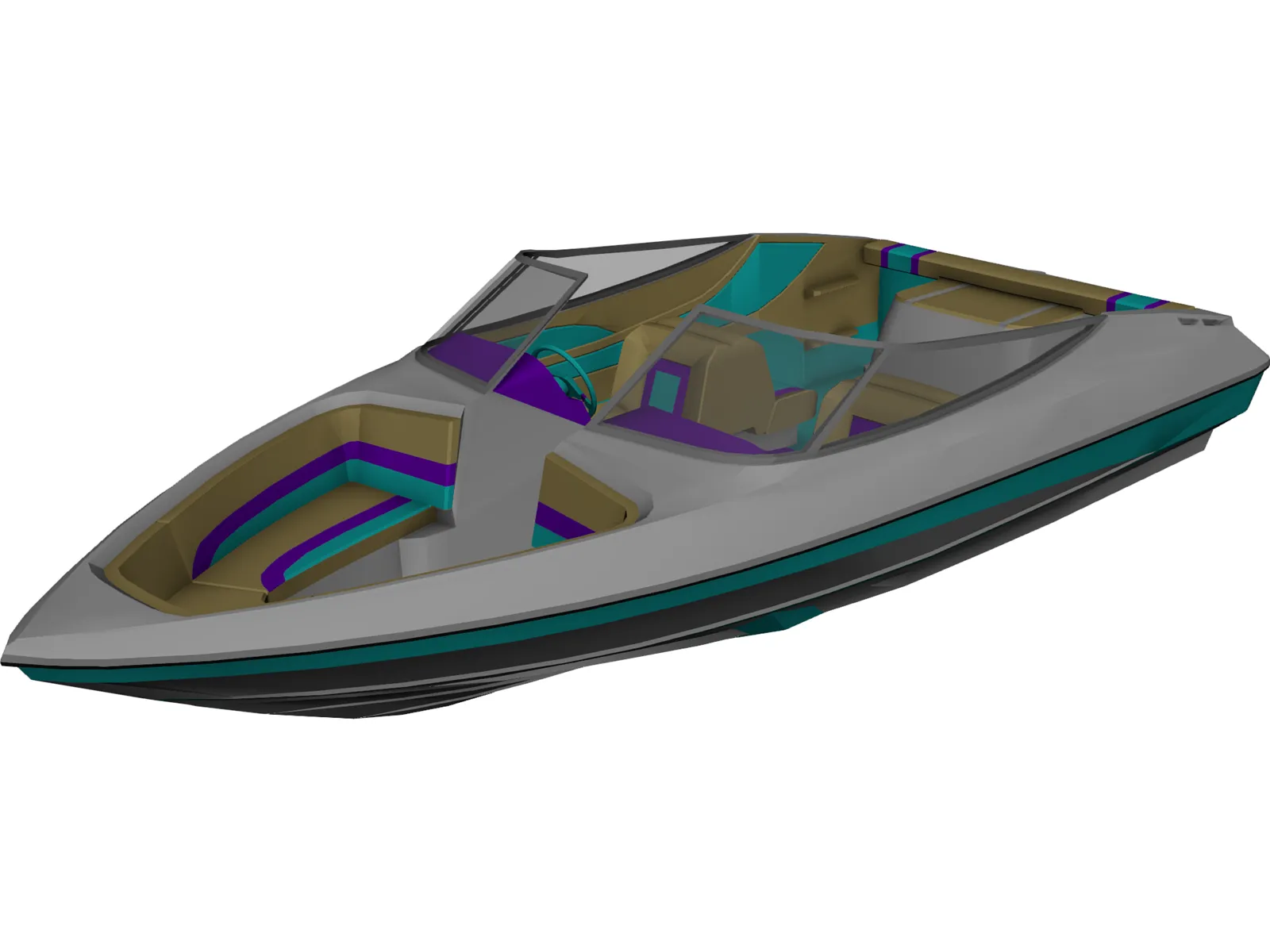 Monterey 189 92 3D Model main preview