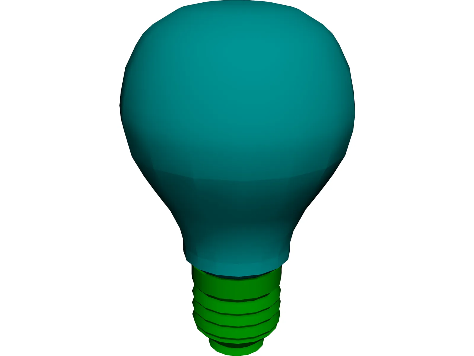 Light Bulb 3D Model main preview