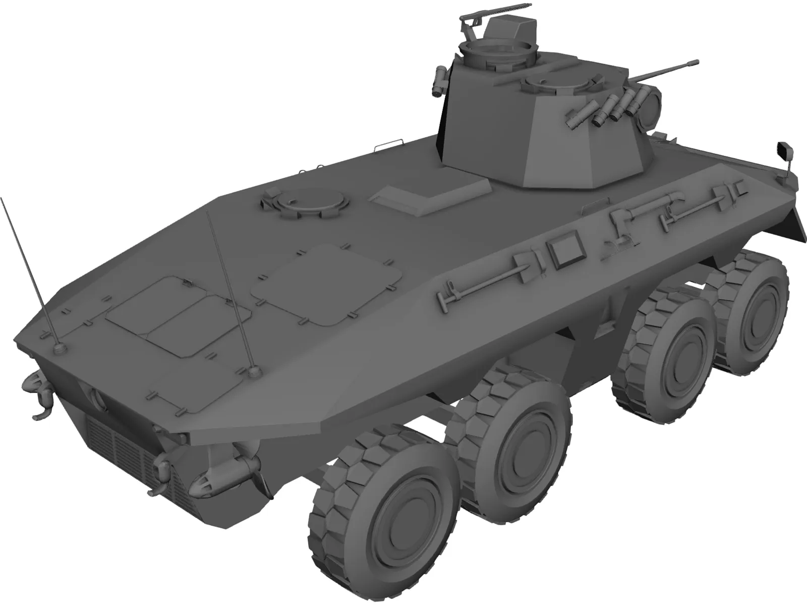 Luchs APC Personal Carrier 3D Model main preview