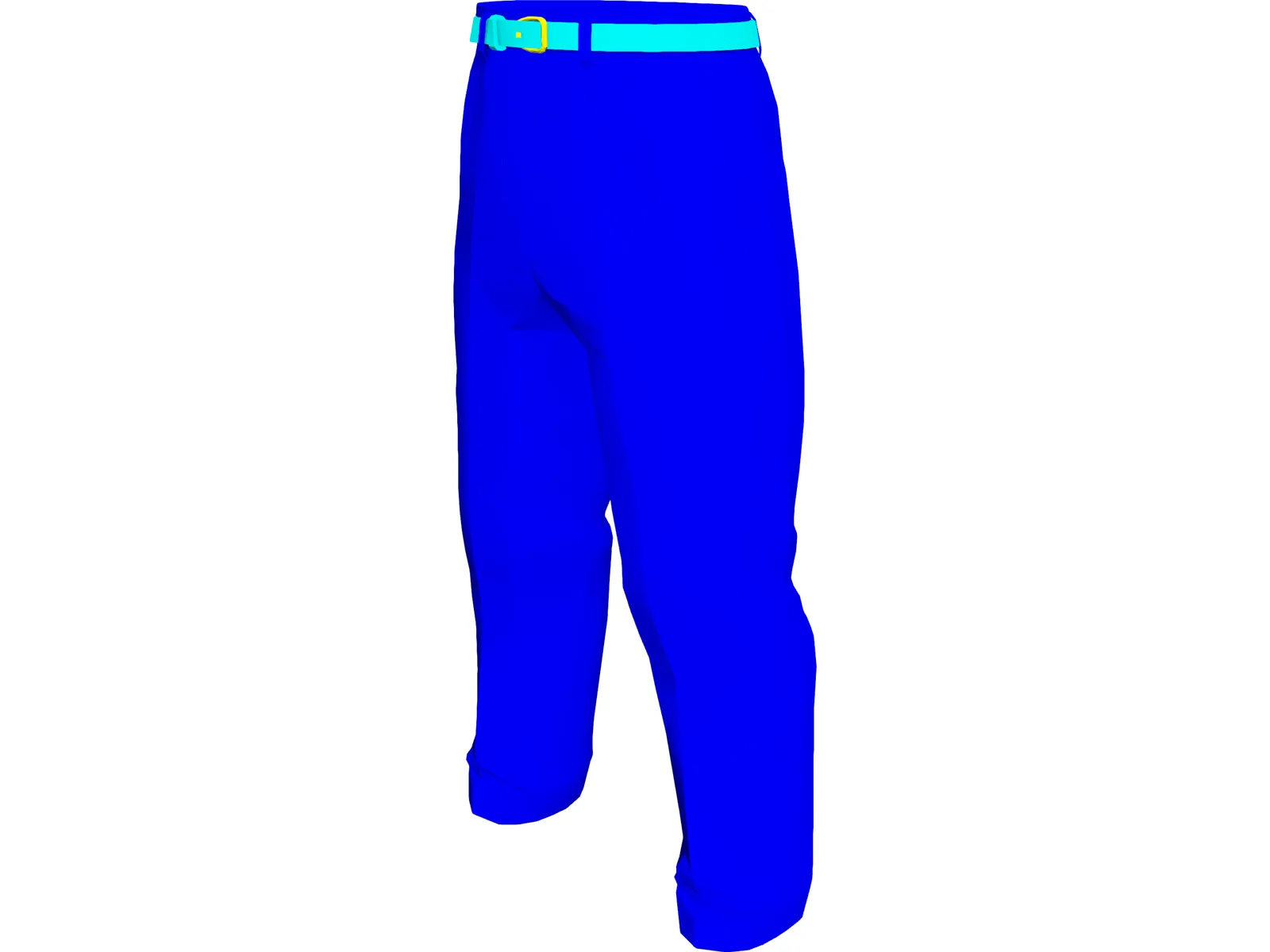 Slacks Man 3D Model main preview