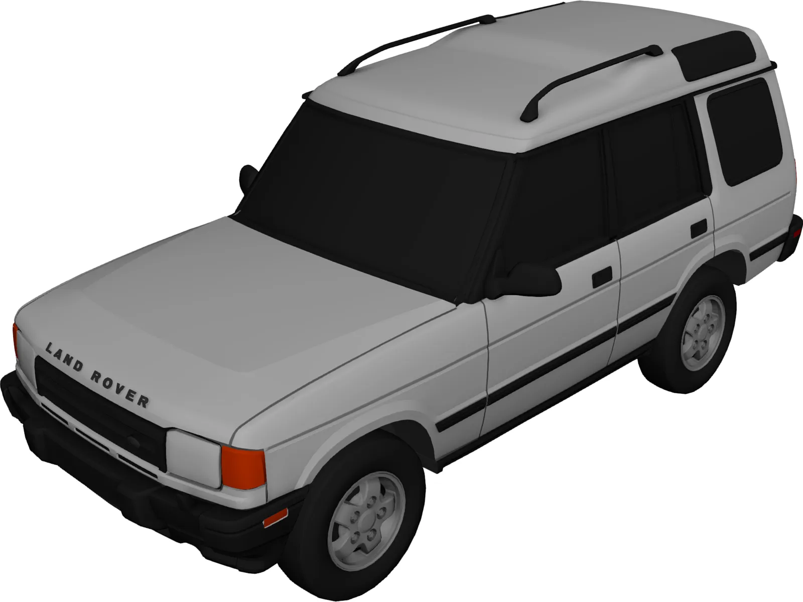 Land Rover Discovery (1996) 3D Model main preview